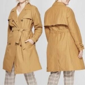 Ava & Viv Camel Trench Coat